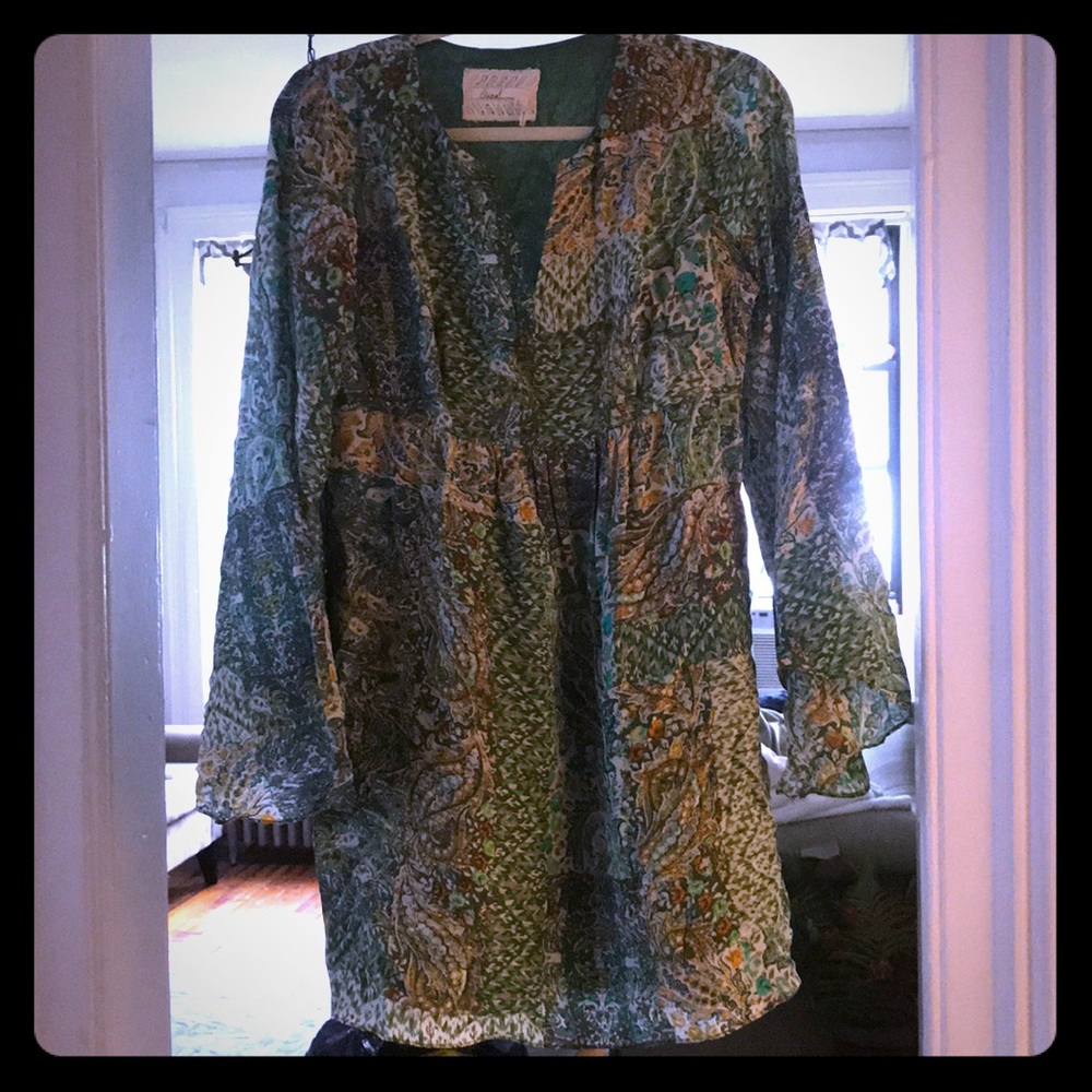 Flowey fall blouse